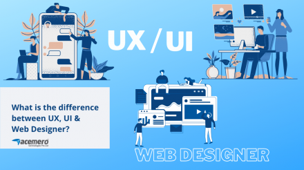 What is the difference between UX, UI, and web designer?