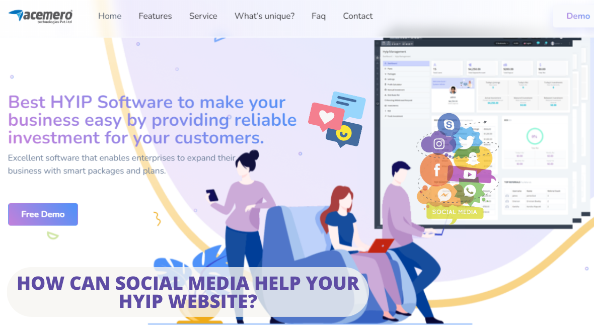 How Can Social Media Help Your HYIP Website?